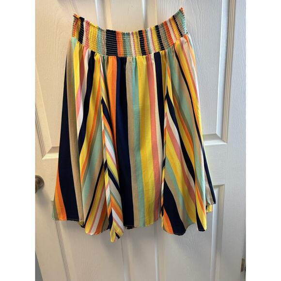 Lucky And Coco Multicolor Full Skirt Small Pull On - Picture 1 of 3